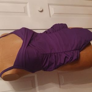 Athleta one piece purple bathing suit